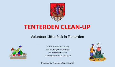 Volunteer Litter Pick in Tenterden