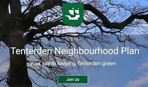 Letter from Tenterden Neighbourhood Plan Steering Committee – presentation on progress